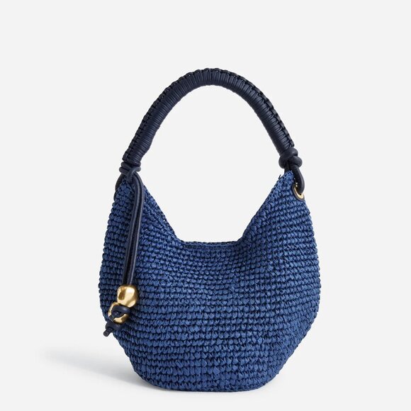 Madewell Handbags - NWT Madewell The Camren Mini Bag Woven deep indigo multi